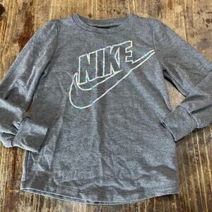 Nike Sweatshirt sz 4T Grey Nike Logo Sweatshirt